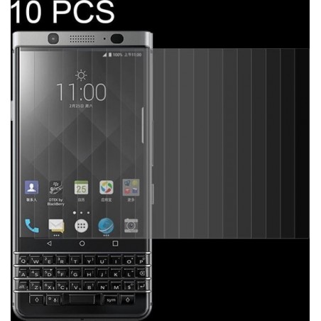 10 STUKS voor BlackBerry Keyone 0,26 mm 9H oppervlaktehardheid 2,5D gebogen schermbeschermer van gehard glas