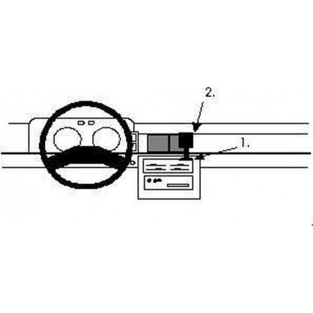 Brodit Proclip Center Mount (851558)