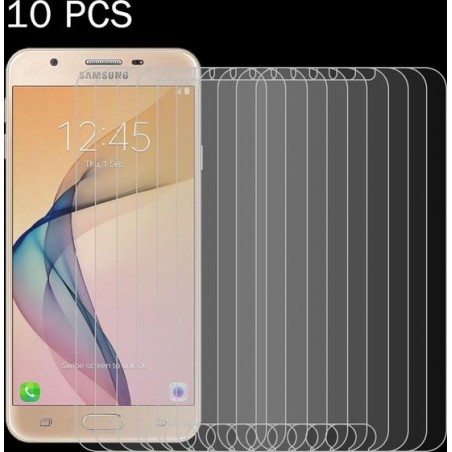 Let op type!! 10 stuks voor Galaxy J5 Prime 0 26 mm 9H oppervlaktehardheid 2.5D explosieveilige gehard glas scherm Film