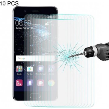 Let op type!! ENKAY 10 stuks voor Huawei P10 Lite 0 26 mm 9H oppervlaktehardheid 2.5D explosieveilige gehard glas scherm Film