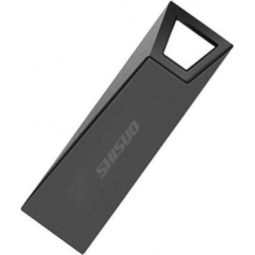 Let op type!! SHISUO 32GB USB 3.0 snelle Interface metalen waterdichte flashschijf (zwart)