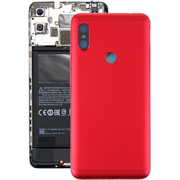 Let op type!! Battery Back Cover with Side Keys for Xiaomi Redmi Note 6 Pro(Black)