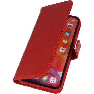 Wicked Narwal | Rico Vitello Rood Echt Leder Hoesje voor iPhone 11 Pro Max