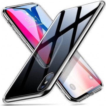 ESR iPhone XS hoes met zwarte glazen achterkant