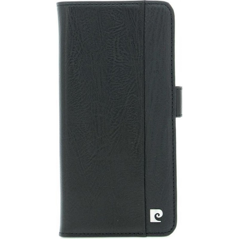 Pierre Cardin Samsung Galaxy S20 Ultra zwart Booktype hoesje - Echt leder
