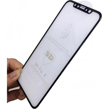 Full Front Tempered Glass Protector Apple iPhone X | 3D volledige Glazen