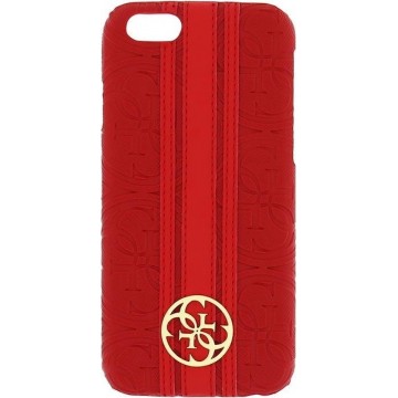 Guess Hard case Heritage - voor Apple iPhone 6/6S - rood