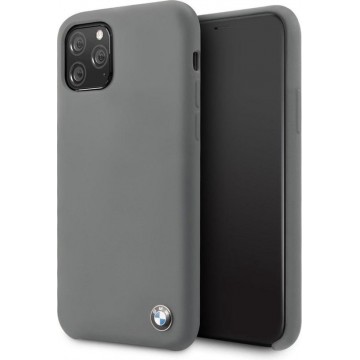 BMW Silicone Backcover iPhone 11 Pro Max hoesje - Grijs