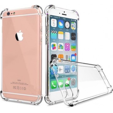 Saizi Transparant tpu siliconen case backcover hoesje voor iPhone 8  /  iPhone 7  (verstevigde randen)