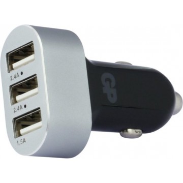 GP USB Autolader - 3 Poorten - 2x2.4Ah / 1x1.5Ah