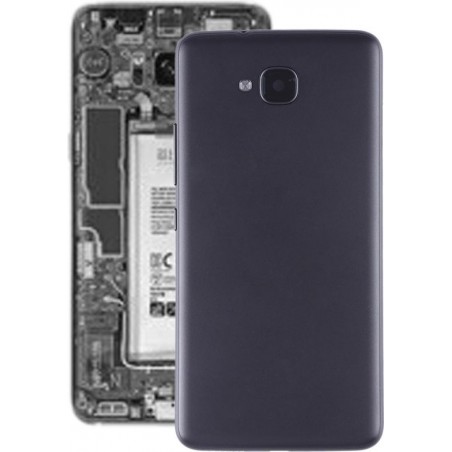 Let op type!! Battery Back Cover with Side Keys & Camera Lens for BQ Aquaris U2 Lite(Black)