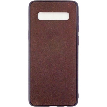 Telefoonhoesje Samsung S10 – Bumper case - Chocolade Bruin - - telefoonshop.net Korting!