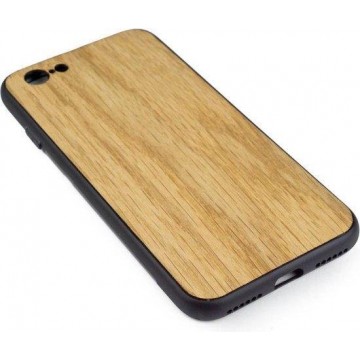 Leren Telefoonhoesje iPhone 12 MINI  – Bumper case - Chocolade Bruin