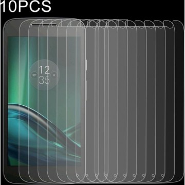 10 STUKS 0,26 mm 9H 2,5D film van gehard glas voor Motorola Moto G4 Play