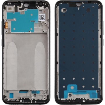 Front Behuizing LCD Frame Bezel Plate voor Xiaomi Redmi Note 8 (Zwart)