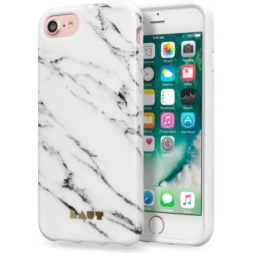LAUT - iPhone 6s Hoesje - Back Case HUEX Marble Wit
