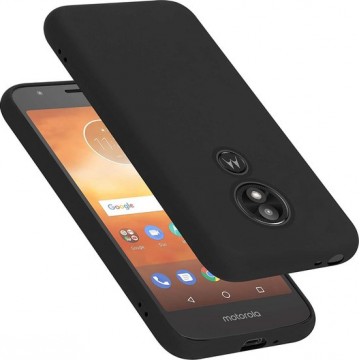 Soft TPU hoesje zwart Silicone Case Motorola Moto E5 Play