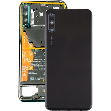 Originele batterij achterkant met zijtoetsen voor Huawei Enjoy 10e (zwart)
