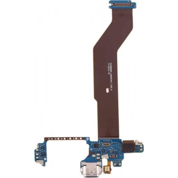 Let op type!! Flexkabel voor oplaadpoort voor LG G8s ThinQ / LM-G810 LMG810EAW(EU-versie)