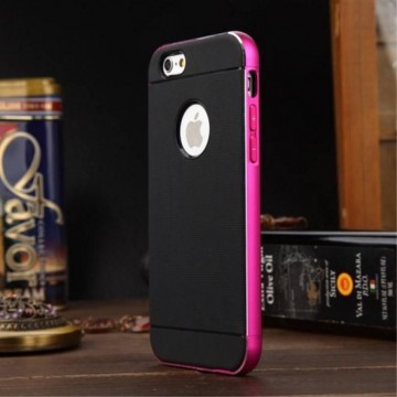 luphie aluminium tpu backcase iphone 6 s roze