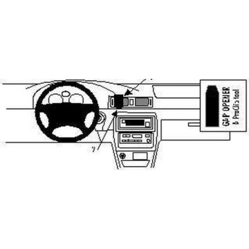 Brodit centrale dashmount voor Toyota Camry 97-01 (voor houten dashboard)