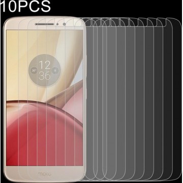 10 STKS 0.26mm 9H 2.5D Gehard Glas Film voor Motorola Moto M