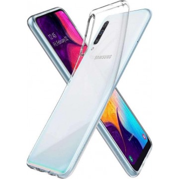 Spigen Liquid Crystal Glitter Case Samsung Galaxy A50 - transparant