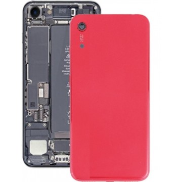 Batterij achterkant met cameralens en zijtoetsen voor Huawei Honor Play 8A (rood)
