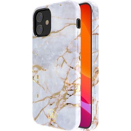 Jade BackCover - Telefoonhoesje - Hoesje voor iPhone 12 Pro Max 6.7'' - Wit