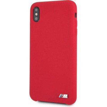 BMW backcover hoesje Logo M Apple iPhone XS Max Rood - Hard Case