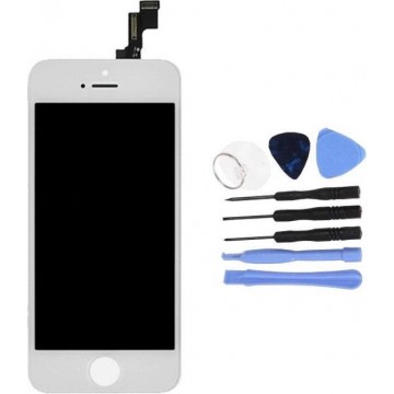 Voor Apple iPhone SE - AAA+ LCD scherm Wit & Tools