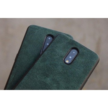 Alcantara Case OnePlus 7 Pro Green