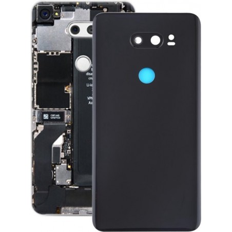 Batterij achterkant met cameralens voor LG V30 / VS996 / LS998U / H933 / LS998U / H930 (zwart)