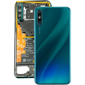 Originele batterij achterkant met zijtoetsen voor Huawei Enjoy 10e (groen)