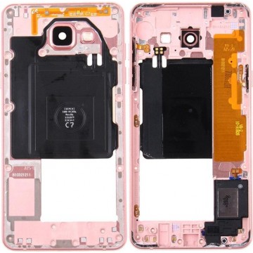 Middenframe bezel voor Galaxy A5 (2016) / A5100 (roze)