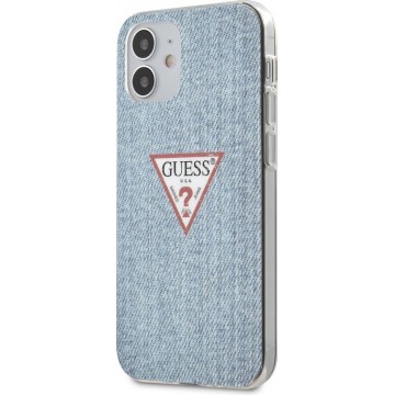 iPhone 12 min Guess achterkantje-triangle Guess logo