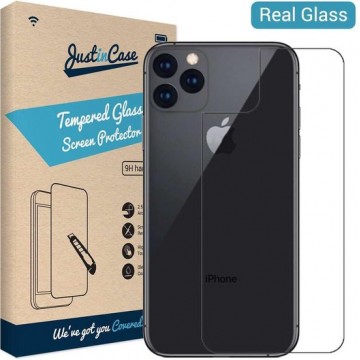 Back Cover Tempered Glass Apple iPhone 11 Pro - Transparant (2 stuks)