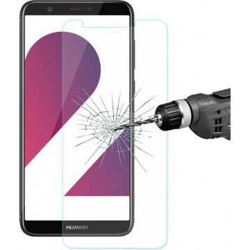 Screenprotector voor Huawei P Smart, full screen tempered glass