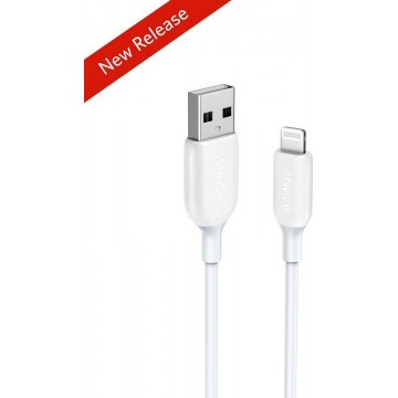 Anker PowerLine III Lightning USB-A Kabel MFI 0.9m - Wit