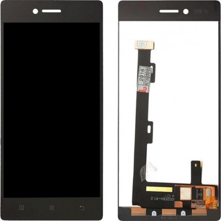 Let op type!! LCD Screen and Digitizer Full Assembly for Lenovo Vibe Shot / Z90a40(Black)