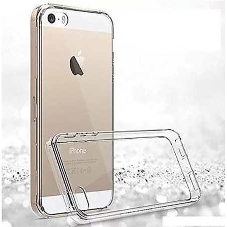 EmpX.nl Apple iPhone 5/5s/SE TPU Transparant Siliconen Back cover