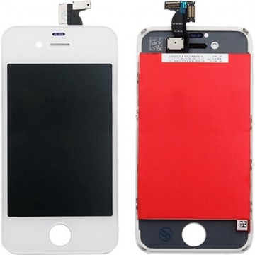HoesjesMarkt - Apple iPhone 4S Wit Compleet scherm, LCD inclusief Touchglas en Backlight