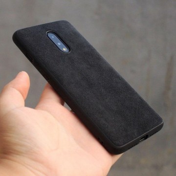 Alcantara Case OnePlus 8 Pro Black