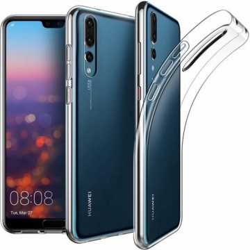 Huawei P20 Pro silicone hoesje - case - transparant