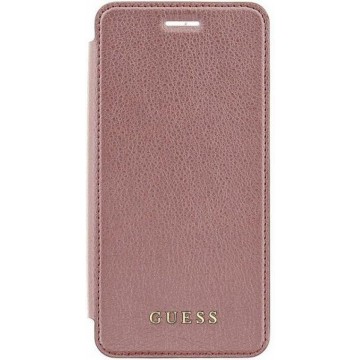 Guess Iridescent Book Case Apple iPhone 5/5S/SE Pink