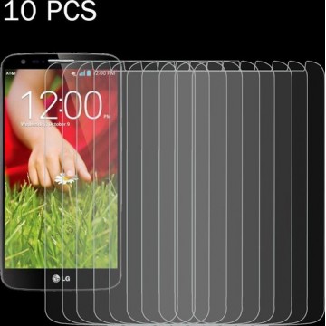 Let op type!! 10 stuks voor LG G2 mini / D620 0 26 mm 9H oppervlakte hardheid 2.5D explosieveilige getemperd glas scherm Film