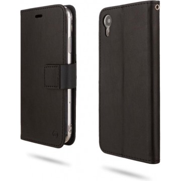 Voor iPhone XR ROAR schokbestendig PU + TPU horizontale flip lederen tas met houder en kaartsleuven (zwart)
