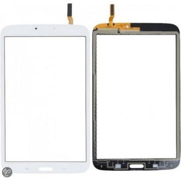 Touchscreen met glas Samsung Galaxy Tab 3 8.0 T310 Wit