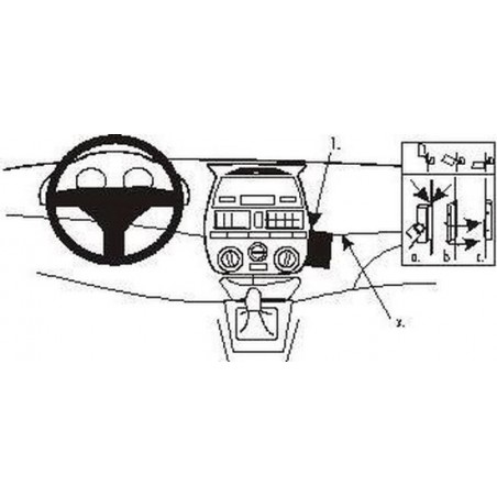 Brodit Proclip Angled Mount (852781)