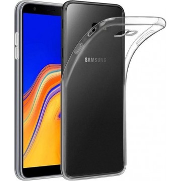 Samsung Galaxy J4 Plus Hoesje - Siliconen Backcover - Transparant